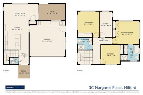 Photo of property in 3c Margaret Place, Milford, Auckland, 0620