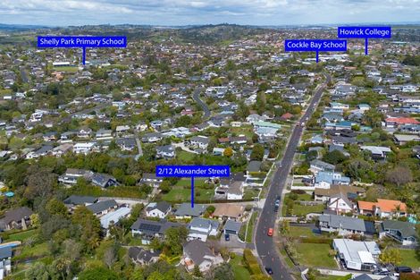 Photo of property in 2/12 Alexander Street, Cockle Bay, Auckland, 2014