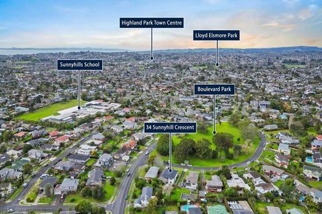 Photo of property in 34 Sunnyhill Crescent, Sunnyhills, Auckland, 2010