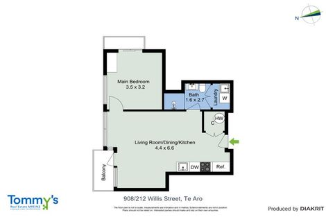 Photo of property in 908/212u Willis Street, Te Aro, Wellington, 6011