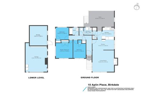 Photo of property in 10 Aplin Place, Birkdale, Auckland, 0626