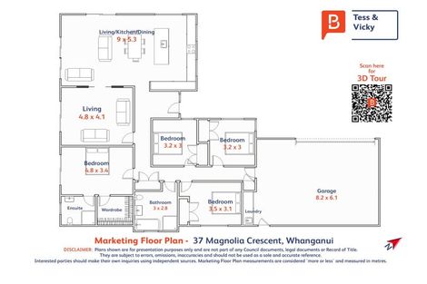 Photo of property in 37 Magnolia Crescent, Tawhero, Whanganui, 4501