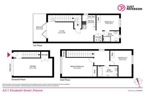 Photo of property in 1a/2 Elizabeth Street, Petone, Lower Hutt, 5012