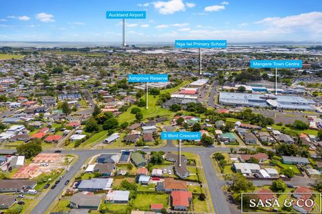 Photo of property in 3 Ilford Crescent, Mangere, Auckland, 2022