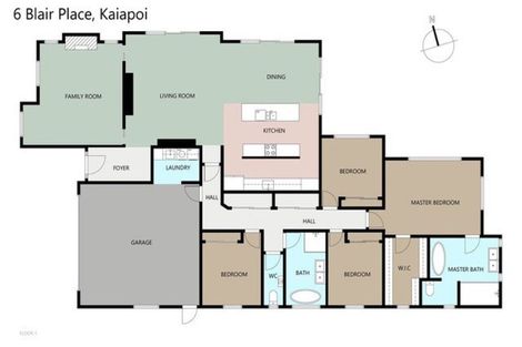 Photo of property in 6 Blair Place, Kaiapoi, 7630