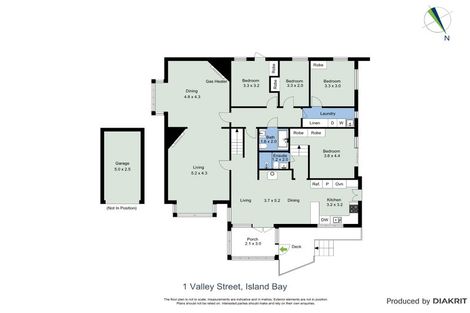 Photo of property in 1 Valley Street, Island Bay, Wellington, 6023