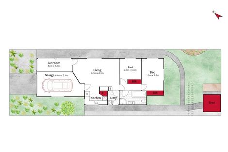 Photo of property in 16 Arrow Street, Wakefield, 7025