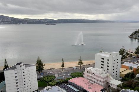 Photo of property in Jerningham Apartments, 20 Oriental Terrace, Oriental Bay, Wellington, 6011