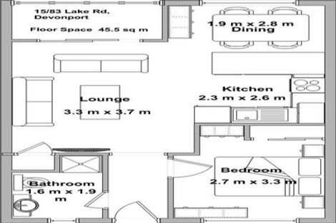 Photo of property in 17/83 Lake Road, Devonport, Auckland, 0622