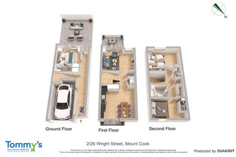 Photo of property in 26u2 Wright Street, Mount Cook, Wellington, 6021