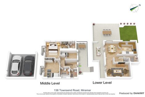 Photo of property in 138 Townsend Road, Miramar, Wellington, 6022