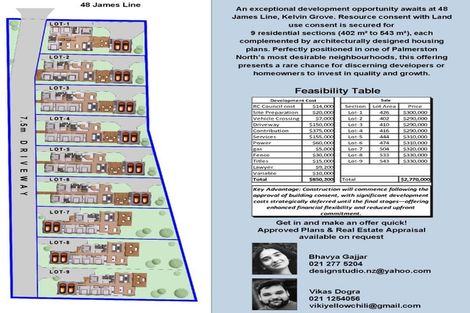 Photo of property in 48 James Line, Kelvin Grove, Palmerston North, 4414