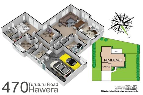 Photo of property in 470 Turuturu Road, Hawera, 4674