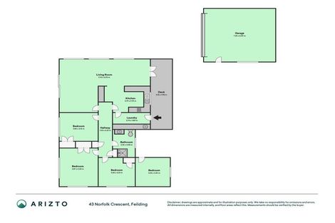 Photo of property in 43 Norfolk Crescent, Feilding, 4702