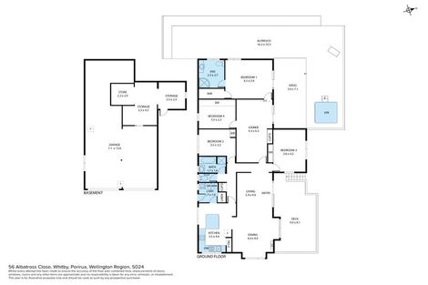 Photo of property in 56 Albatross Close, Whitby, Porirua, 5024