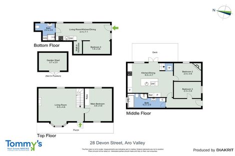 Photo of property in 28 Devon Street, Aro Valley, Wellington, 6021