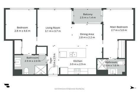 Photo of property in Sentinel Apartments, 505/3 Northcroft Street, Takapuna, Auckland, 0622