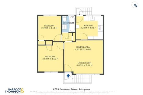 Photo of property in 2/33 Dominion Street, Takapuna, Auckland, 0622