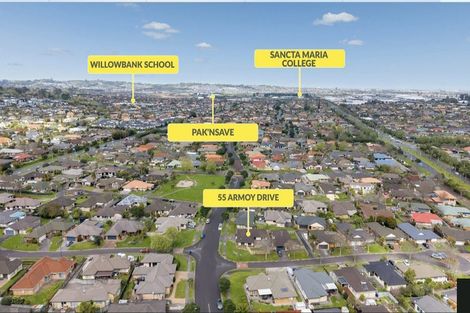 Photo of property in 55 Armoy Drive, East Tamaki, Auckland, 2016