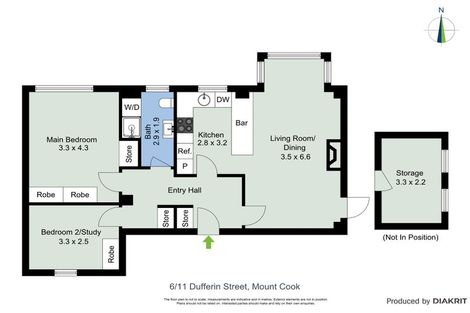 Photo of property in Zena Court, 11f6 Dufferin Street, Mount Victoria, Wellington, 6021