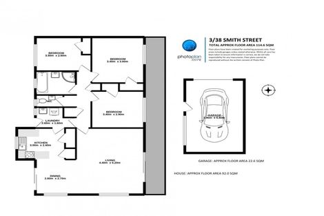 Photo of property in 38u3 Smith Street, Frankton, Hamilton, 3204