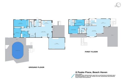 Photo of property in 8 Poaka Place, Beach Haven, Auckland, 0626