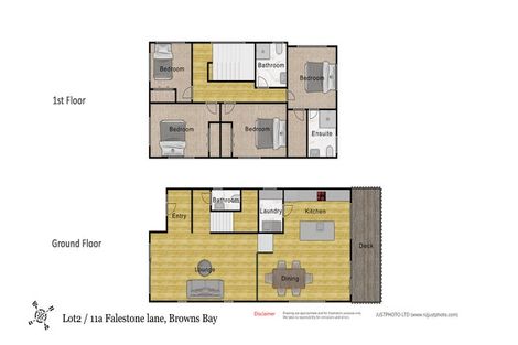 Photo of property in 11a/1 Falstone Lane, Browns Bay, Auckland, 0630