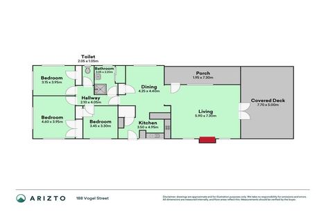 Photo of property in 188 Vogel Street, Roslyn, Palmerston North, 4414
