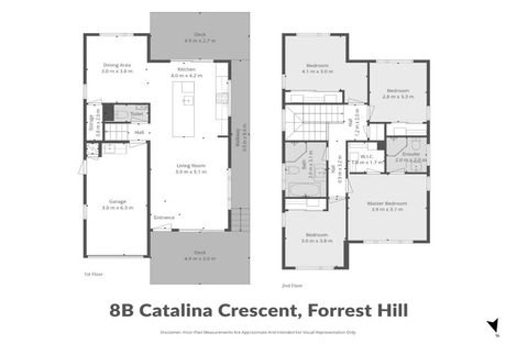 Photo of property in 8b Catalina Crescent, Forrest Hill, Auckland, 0620