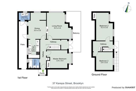 Photo of property in 37 Karepa Street, Brooklyn, Wellington, 6021