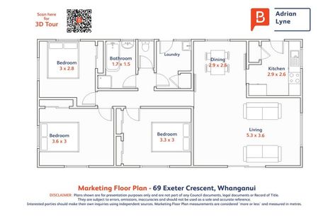 Photo of property in 69 Exeter Crescent, Springvale, Whanganui, 4501