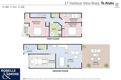 Photo of property in 11/17 Harbour View Road, Te Atatu Peninsula, Auckland, 0610