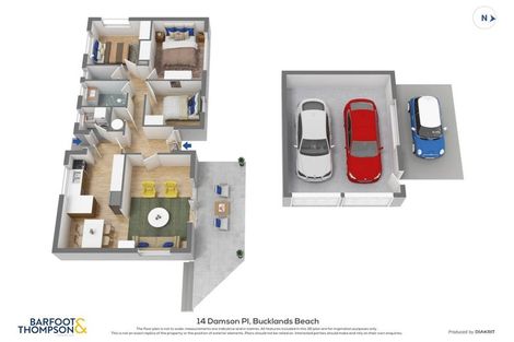 Photo of property in 14 Damson Place, Bucklands Beach, Auckland, 2012
