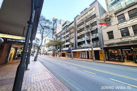 Photo of property in Gerondis Bldg Apartments, 305/60 Willis Street, Wellington Central, Wellington, 6011