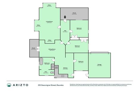 Photo of property in 210 Gascoigne Street, Raureka, Hastings, 4120