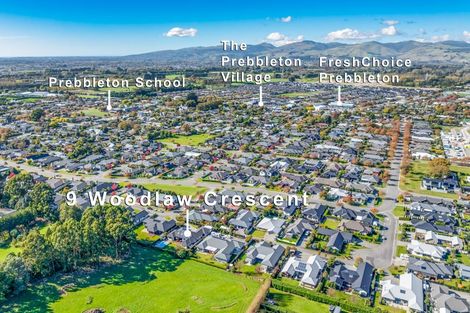 Photo of property in 9 Woodlaw Crescent, Prebbleton, 7604