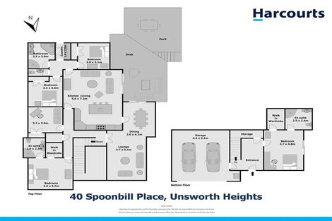 Photo of property in 40 Spoonbill Place, Unsworth Heights, Auckland, 0632