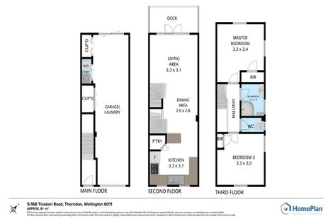 Photo of property in 168u5 Tinakori Road, Thorndon, Wellington, 6011