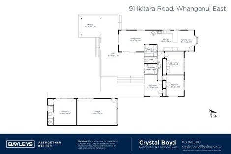 Photo of property in 91 Ikitara Road, Whanganui East, Whanganui, 4500