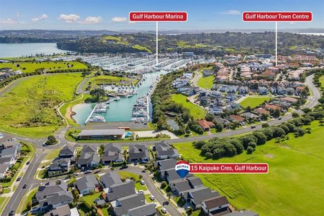 Photo of property in 15 Kaipuke Crescent, Gulf Harbour, Whangaparaoa, 0930