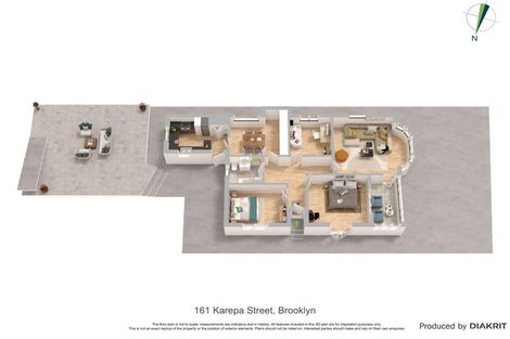 Photo of property in 161 Karepa Street, Brooklyn, Wellington, 6021