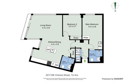 Photo of property in Vsp South, 301/168u Victoria Street, Te Aro, Wellington, 6011