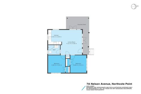Photo of property in 7a Nelson Avenue, Northcote Point, Auckland, 0627