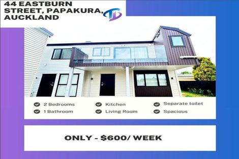 Photo of property in 44b Eastburn Street, Papakura, 2110