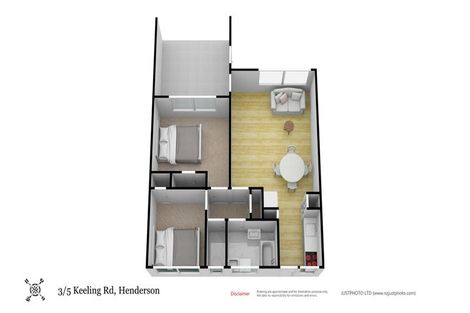 Photo of property in 3/5 Keeling Road, Henderson, Auckland, 0612