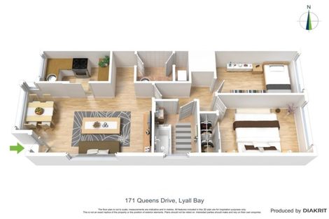 Photo of property in 171f4 Queens Drive, Lyall Bay, Wellington, 6022