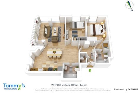 Photo of property in Vsp South, 201/168u Victoria Street, Te Aro, Wellington, 6011