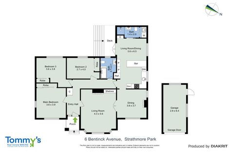 Photo of property in 6 Bentinck Avenue, Strathmore Park, Wellington, 6022