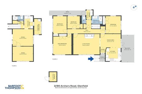Photo of property in 2/80 Archers Road, Glenfield, Auckland, 0629