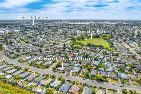 Photo of property in 26 Boston Avenue, Hornby, Christchurch, 8042